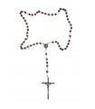 Brown rosary, 6mm