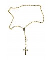Golden rosary, 6mm