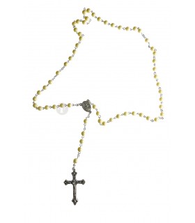 Terço imitação marfim 6mm