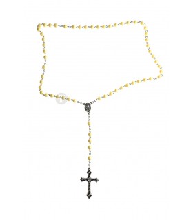 Terço imitação marfim 7mm