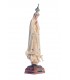 Our Lady of Fatima, patina painting, 18 cm