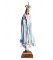 Our Lady of Fatima, classic painting, cristal eyes, 36 cm