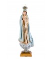 Our Lady of Fatima, granite painting, cristal eyes, 65 cm
