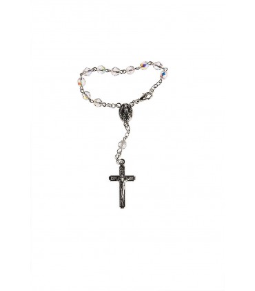 Dezena de Cristal, transparente com brilho, 5mm