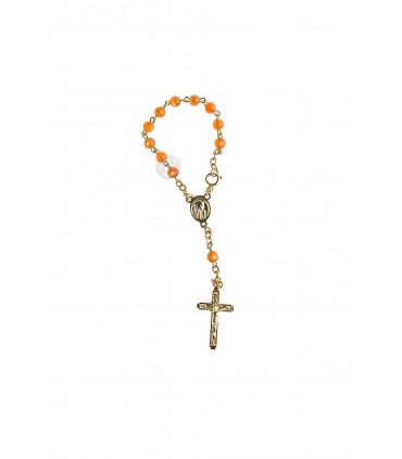 Dezena de Nacre, dourado, 5mm