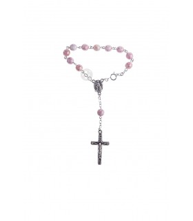 Dezena matizada, rosa, 7mm