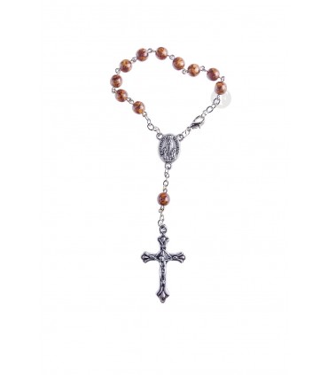 Dezena matizada, amarelo, 7mm