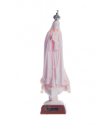 Nossa Senhora de Fátima marfim 18 cm