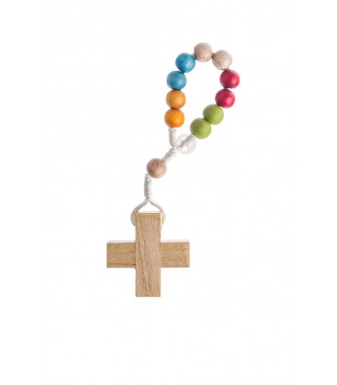 Dezena de Madeira missionária cordel 7mm