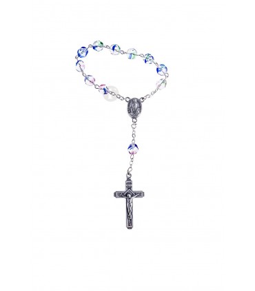 Dezena de Cristal multicolor 7mm