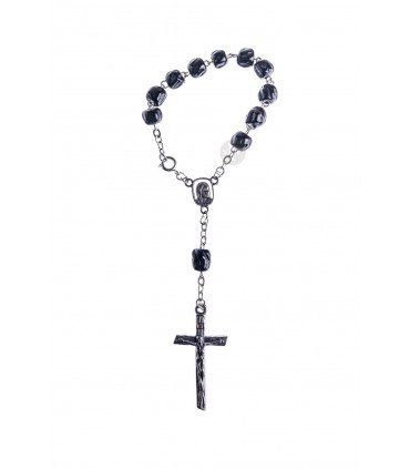 Dezena de Vidro preto 7mm