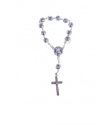 Dezena de Plástico cinza com guarnição 7mm