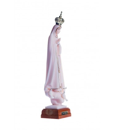 Our Lady of Fatima, ivory with stripe, 23 cm