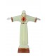 Cristo Rei luminoso com galão 20 cm