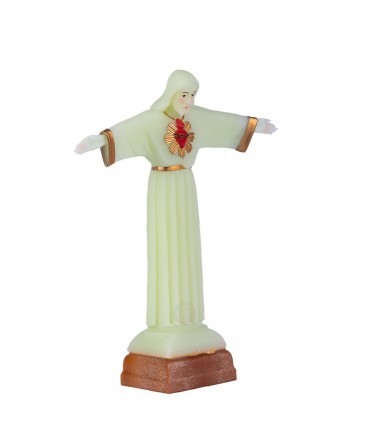 Christ the King, luminuos, with golden braid, 20cm