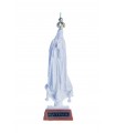 Nossa Senhora de Fátima, branca, 9 cm