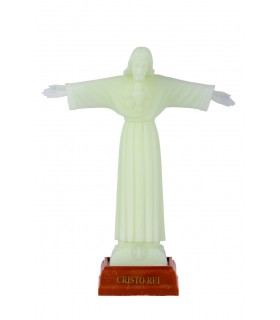 Cristo Rei luminoso 13 cm