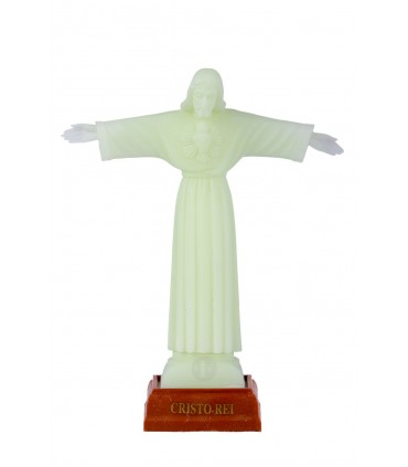 Cristo Rei luminoso 13 cm