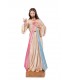 Cristo Misericordioso pintura granitada 35 cm