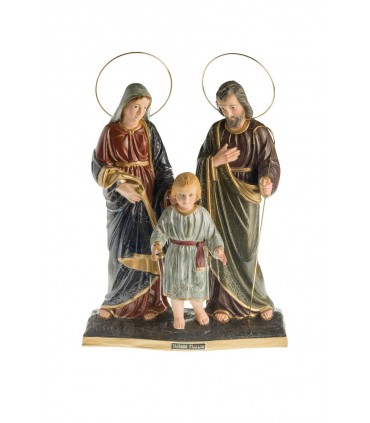 Sagrada Família pintura rachada 30 cm