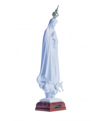 Our Lady of Fatima, white, 18 cm