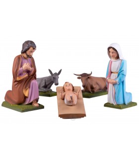 Presépio pintura clássica 17 cm