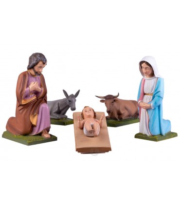 Presépio pintura clássica 17 cm