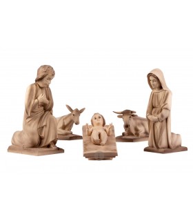 Presépio pintura patinada 17 cm