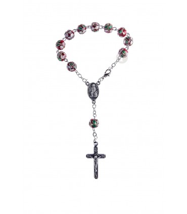 Dezena Vitral, vermelha, 8mm