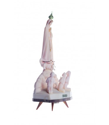Apparition, ivory color, with golden braid, with music, 23cm