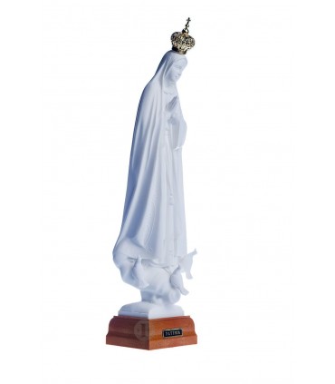 Nossa Senhora de Fátima, branca, 28 cm
