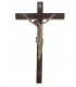 Crucifixo de Madeira com Cristo de Plástico 42 5 x 25 cm