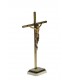 Metal Crucifix, Bronze, 21x11,5cm